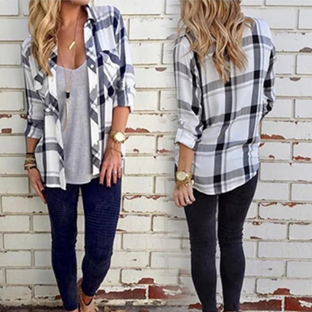 Gingham Button up